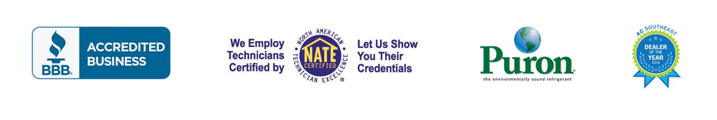 BBB, NATE Certified, Puron, AC Southeast